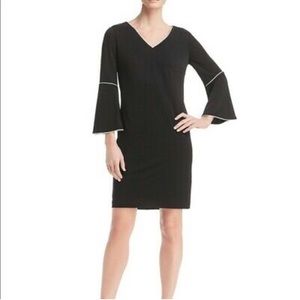 Calvin Klein Bell Sleeve Cocktail Dress Size 12
